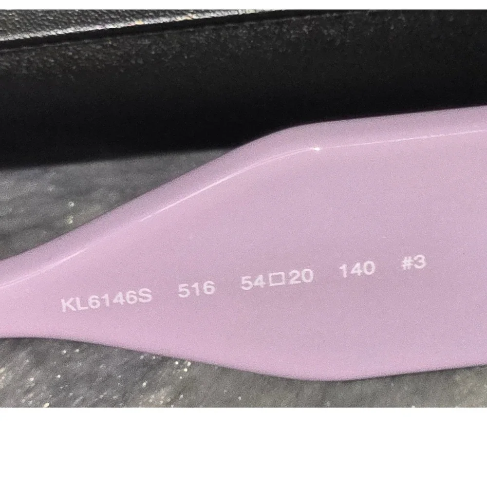 New Karl Lagerfeld KL6146S Lilac Cat Eye Sunglasses CE UKCA‎